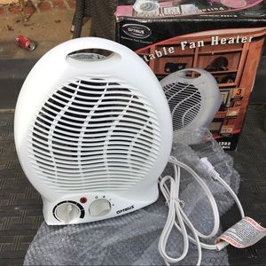 heats with fan